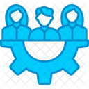 Workforce Employee Management Group Icon