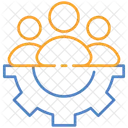 Group Worker Employee Icon
