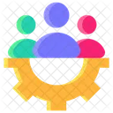 Group Worker Employee Icon