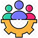 Group Worker Employee Icon