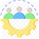 Workforce Work Group Icon