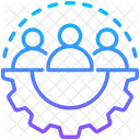 Workforce Work Group Icon