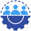 Workforce Work Group Icon