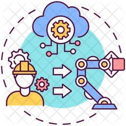 Workforce replacement  Icon