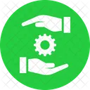 Worker Care Support Icon