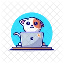 Working Cat  Icon