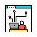Working Developer Developer Working Icon