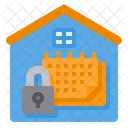 Working Home Schedule  Icon