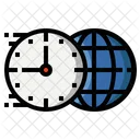 Working Hours Business Time Management Icon