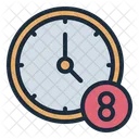 Working Hours Time Worker Icon