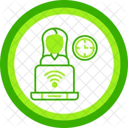 Working Hours  Icon