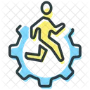 Working Business Plan Businessman Icon
