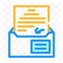Working Letter  Icon