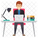 Working Manager  Icon