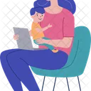 Working mom  Icon