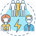 Conflict Management Resolution Icon