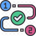 Working Process Efficiency Workflow Icon