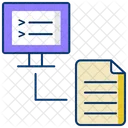 Working Software Digital Data Files Icon