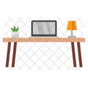 Furniture Table Office Icon