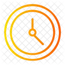 Working Time Circular Clock Working Hour Icon