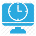 Working Time Monitor Screen Icon
