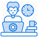 Working Time  Icon