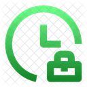 Working Time Time Clock Icon