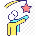 Working towards common goal  Icon