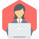 Working Women Business Icon
