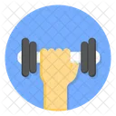 Workout Exercise Fitness Icon