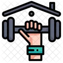 Workout Exercise Wellness Icon