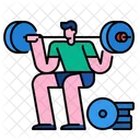 Workout Fitness Gym Icon