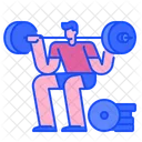 Workout Fitness Gym Icon