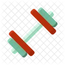 Barbell Dumbbell Weightlifting Icon