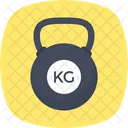 Kg Weight Kettlebell Icon