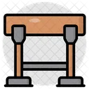 Workout Bench Gym Tool Gym Equipment Icon