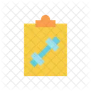 Workout Exercise Fitness Icon