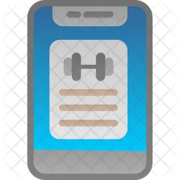 Workout Progress App  Icon