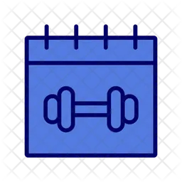 Workout Schedule  Icon