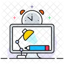 Workplace Office Desk Workspace Icon