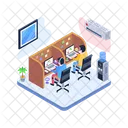 Office Job Office Work Workplace Icon