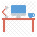 Workplace Workspace Table Icon