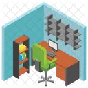 Workplace Business Room Office Icon