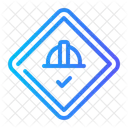 Workplace Insurance Helmet Icon