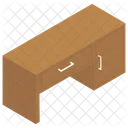 Workplace Table Computer Desk Furniture Icon