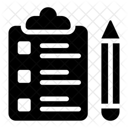worksheet icon download in glyph style