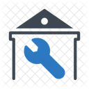 Warehouse Workshop Building Icon