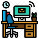 Workspace Desktop Desk Icon