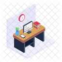 Workplace Office Table Workspace Icon