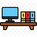 Workspace Office Desk Office Table Icon